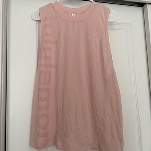 Pink Lululemon Tank Top